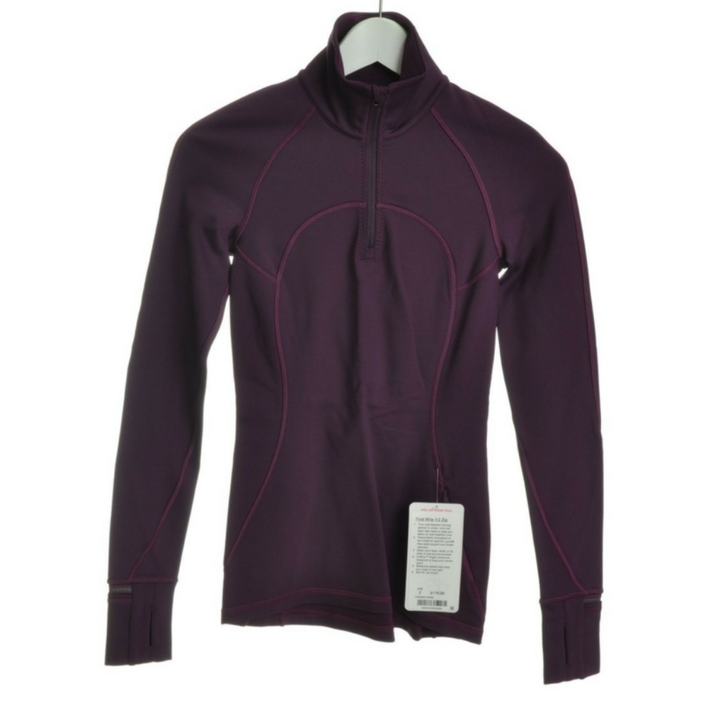 NEW LULULEMOM  Athletic Jackets Full Zip Up Purple
